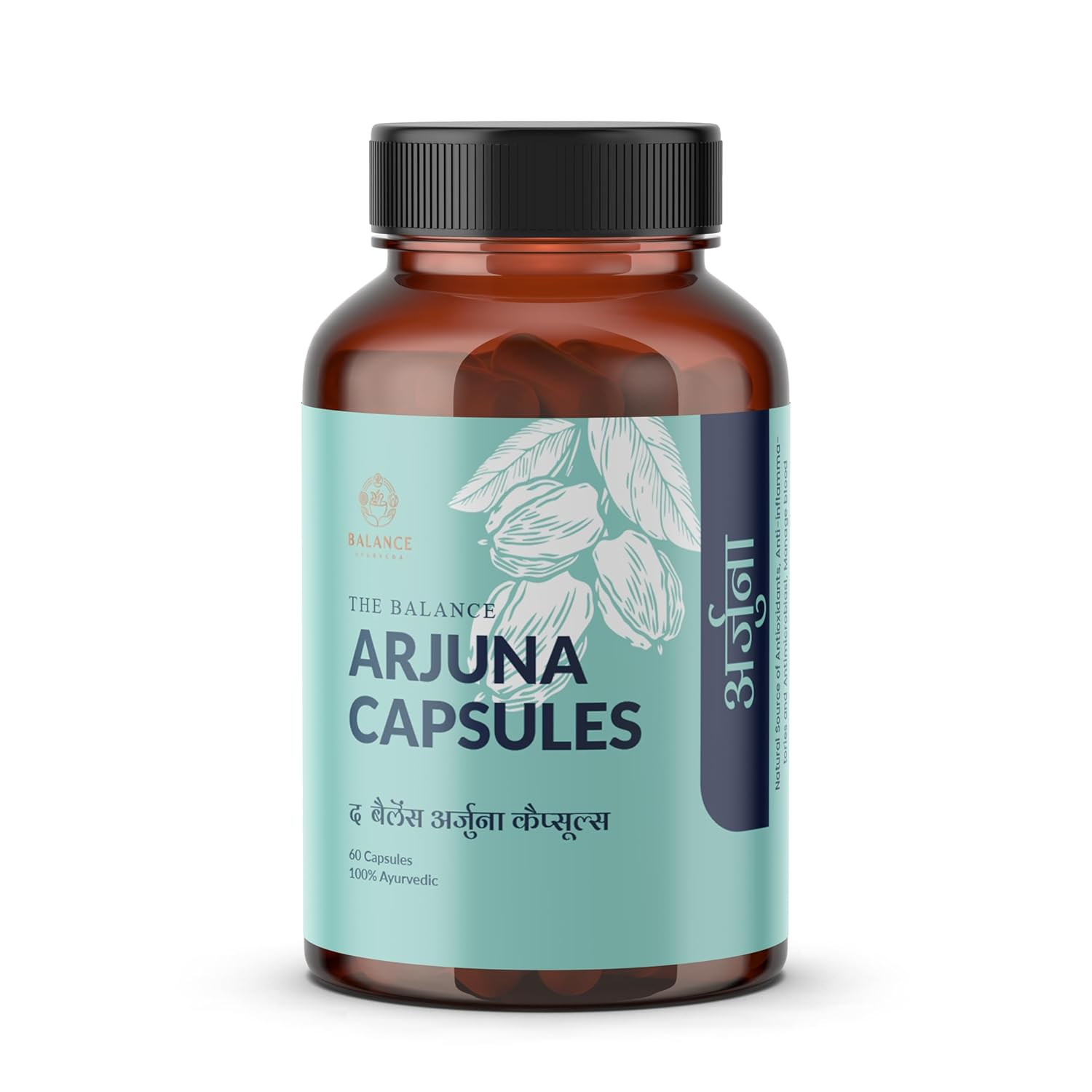 

Balance Ayurveda Arjuna Capsules, Support Heart Health | 60 Capsules 100gm 0.2lbs