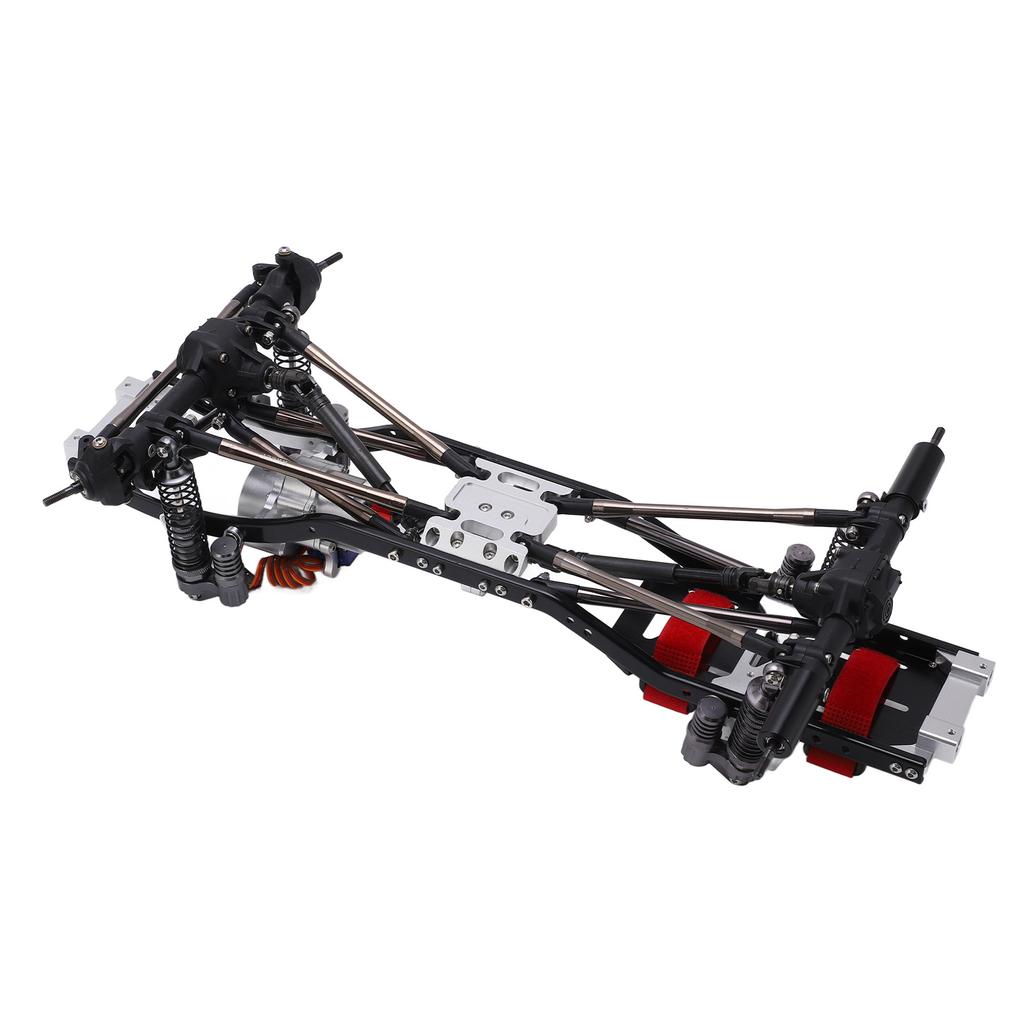RC Frame 1Celsius10 Climbing Car 313mm Wheelbase Dual Speed High Low Gear Frame Set with Front Bumper