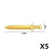 MOC Building Block Medieval Solider Knight Figures Toy Weapons Accessories Sword Axe Bow Sword Ten Spear Crossbow Mini Bricks