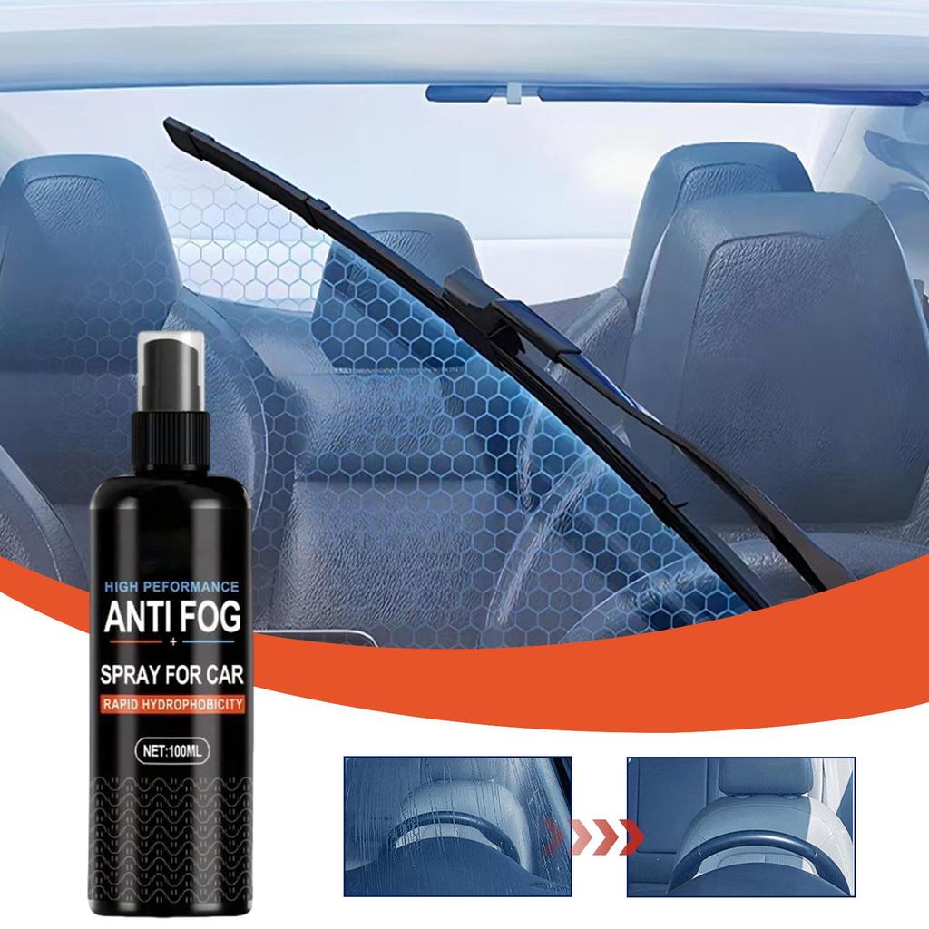 100ml Auto Glas Anti-Beschlag Mittel Windschutzscheibe Anti-Nebel Spray Regenschutz Mittel Für Windschutzscheibe Spiegel Innen Außen Fenster