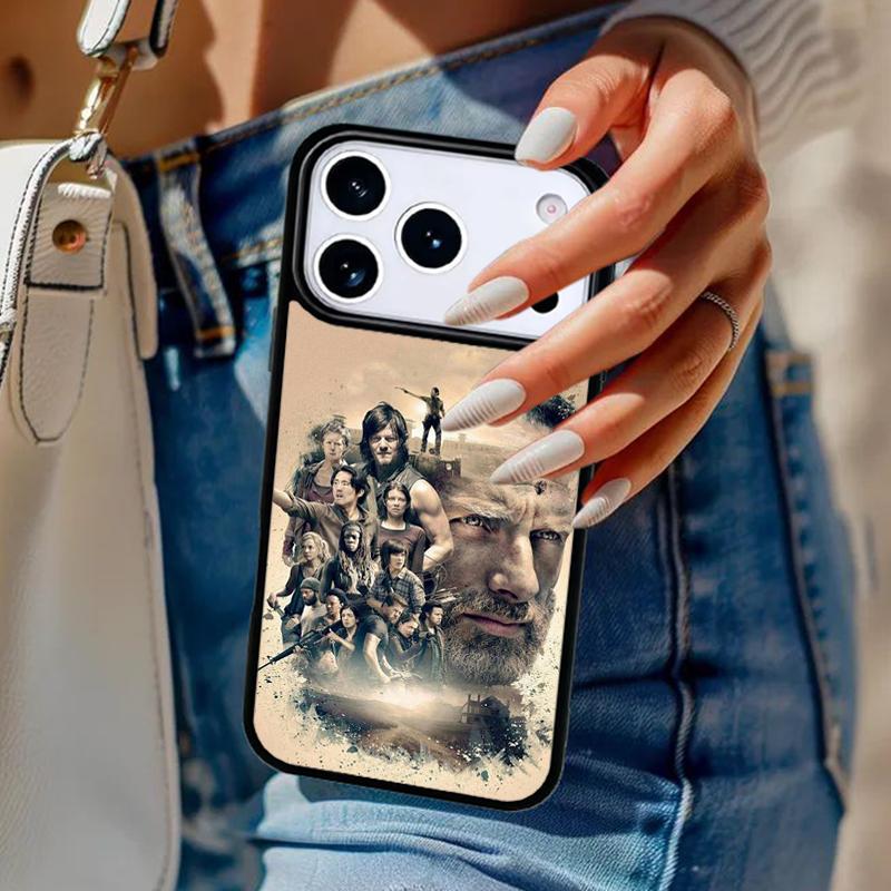 Daryl Dixon The Walking Dead Phone Case For iPhone 17 Air 14 15 13 12 Max Cover For Apple 14 15 16 16e 11 Pro Max Plus Coque