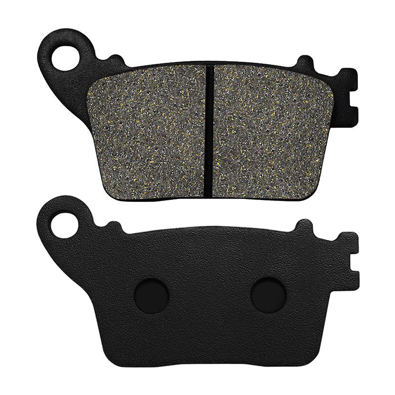 Cyleto Motorcycle Rear Brake Pads for Honda CB600F 07-13 CBR600F 11-13 CBR600RR Hannspree 07-21 CBR1000RR Fireblade 1000RR 06-21