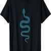 Minimalistische Schlange - Schlangenliebhaber T-Shirt
