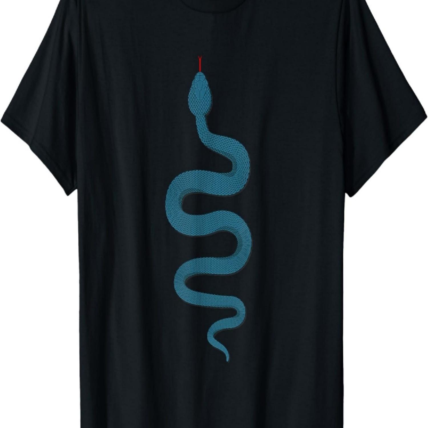 

Minimalist Snake - Snake Lover T-Shirt S чёрный