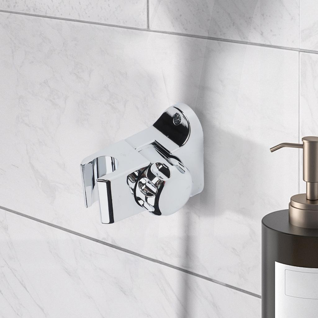 Shower Head Holder 1PCS ABS Accessories Adjustable Fixtures For Bathroom Home Shower Bracket Silver Suction Useful