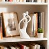 Home Decors Modern Abstract Art Kissings Lover Statue Table Decorations for Dining Room Living Room Office Centerpieces