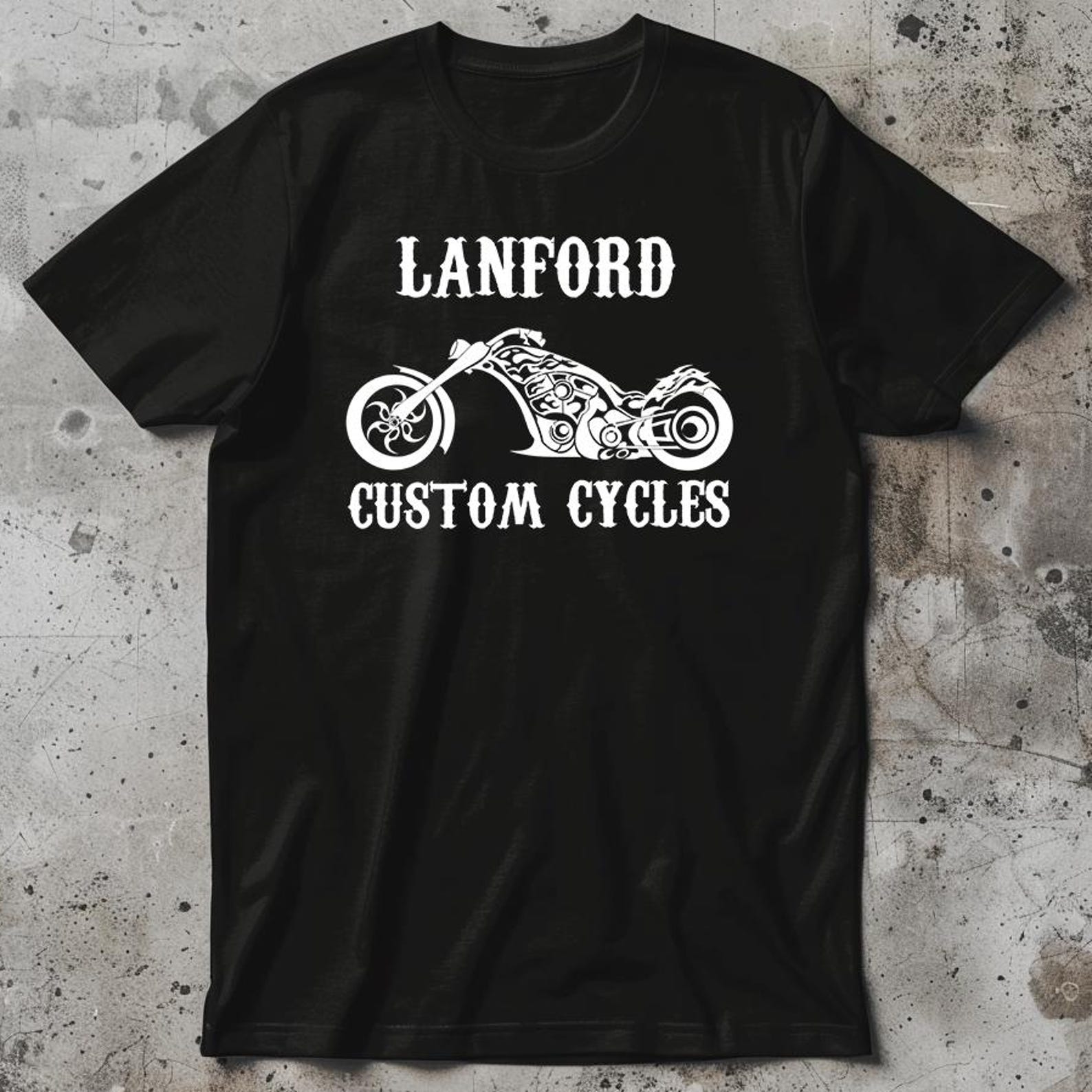 Lanford Custom Cycles Unisex T-Shirt S