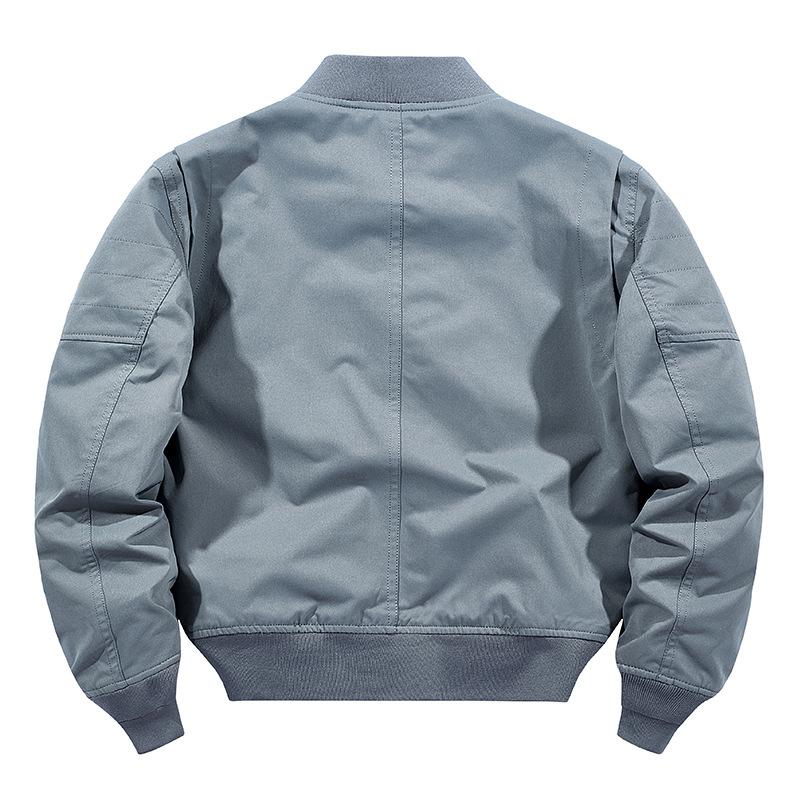 Spring and Autumn New Air Force Ma1 Pilot Jacket Men's Workwear Motorcycle Jacket Loose Casual Flight Suit