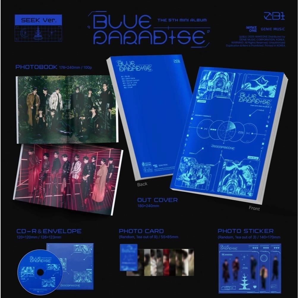 [PRONTA ENTREGA] ZEROBASEONE- 5º MINI ÁLBUM BLUE PARADISE