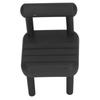 10pcs 1:12 Miniature Dollhouse Furniture Chair Rich Details Realistic Miniature Dining Chair Set for Photo Props
