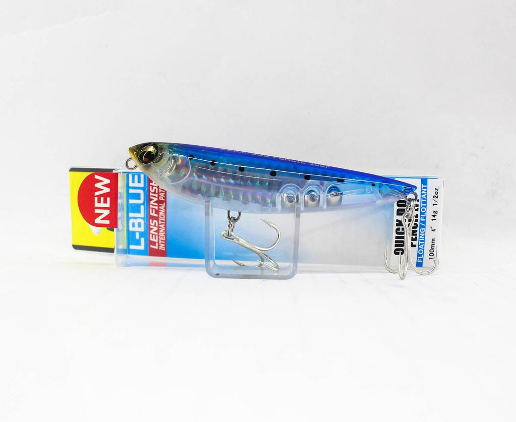 Yo Zuri Duel L Blue Quick Dog Pencil 100F Floating Lure F1225-HIW (0582)