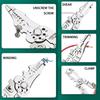 Wire Stripper & Crimper – Manual Multi-Function Pliers for Narrow Spaces, Precision Cable Cutter for 0.8-2.6 mm, Heavy Duty Tool
