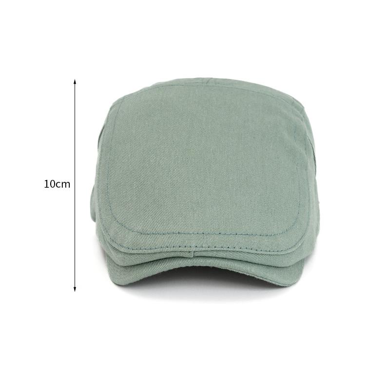 Men's British Forward Cap Retro Women Beret Paintsman Hat Newsboy Hat