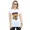 Scooby Doo Womens/Ladies Pizza Ghost Cotton T-Shirt