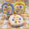 Kinder schlagen Maulwurf Spielzeug Cartoon Ente Druckknopf Handheld Spiel Maschine tragbare Reise Kleinkinder Jungen Mädchen pädagogische Presse Maulwurf Spiel