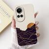 Für OPPO Reno10 5G Hülle Reno10 Pro Reno 10 10Pro CPH2525 CPH2531 Elegantes Druckmuster Weiche Silikon Stoßfeste Handyhüllen