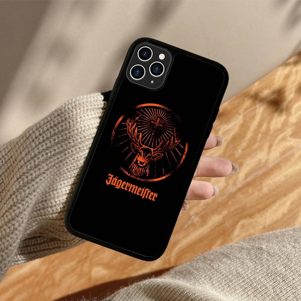 Hot J-JaegermeisterS PC+TPU Phone Case For IPhone 17 16 15 14 13 12 11 Pro Max Plus Kawaii Cartoon Cover