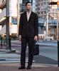 STCO Two-Tone Texture Lightweight Summer Slacks_Charcoal Gray (Relaxed Fit)_Sepwb04Tsc