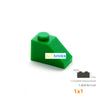 20Pcs   MOC Parts 3040 Slope 45° 2 X 1 Compatible Bricks DIY Assmble Building Blocks Particle Kid Puzzle Brain Toy Gift