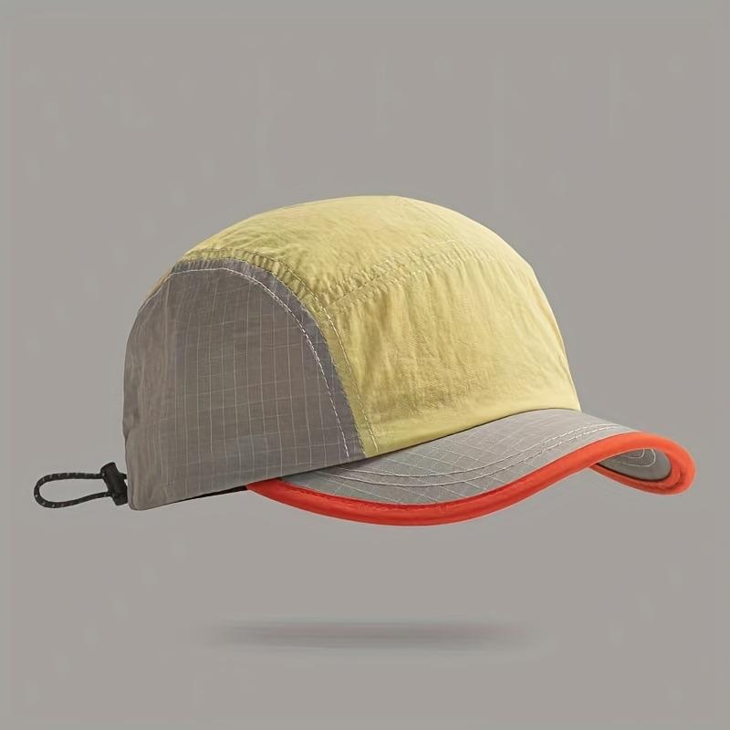 JYL TS DIY Color Block Baseball Cap Casual Hat Cotton