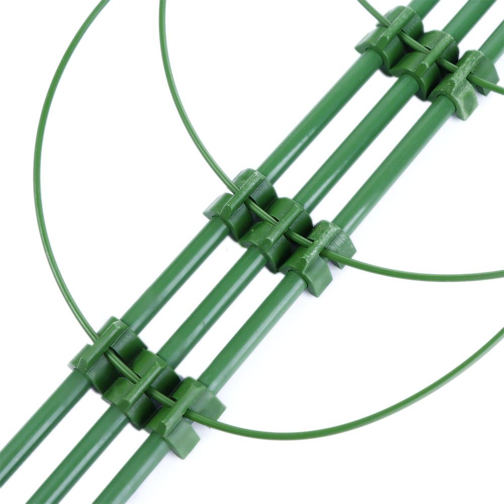 Durable Plastic Decorative Trellis Bracket Potted Support Frame Tomato Cage Climbing Vine Rack