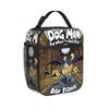 Cartoon Dogmans Petey Cat Insulated Lunch Bags Portable Anime Lunch Container Cooler Bag Tote Lunch Box Office  Travel Men Women