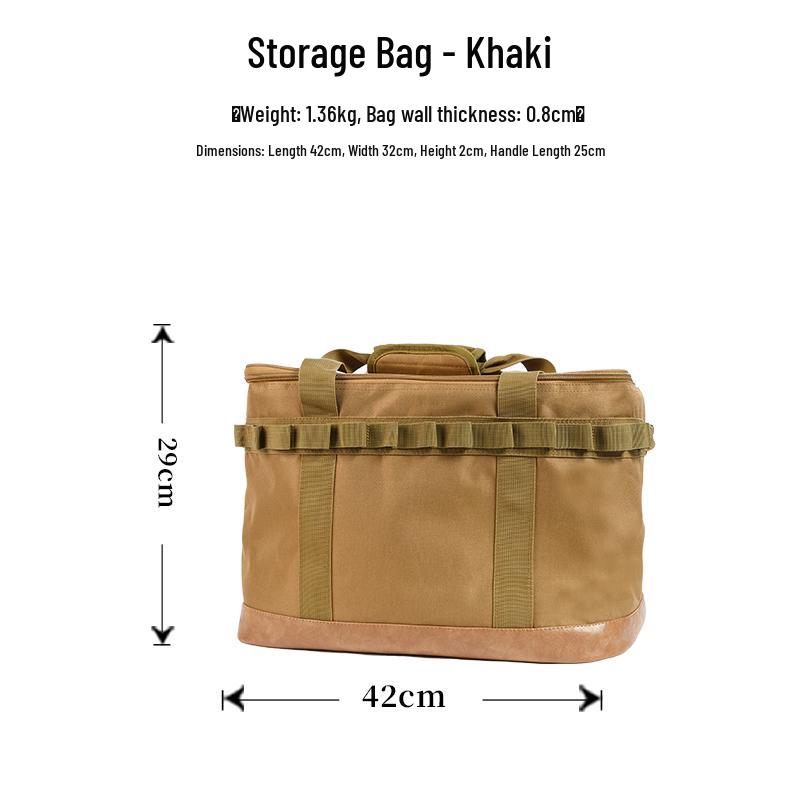 Multi-Purpose Outdoor Storage Box with Lid and Tabletop Functionality for Camping