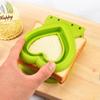 Sandwich Cutting Mold Heart Design Stainless Bread Cutter And Sealer Breakfast Toast Cookie Press Cutter For Kids Breakfast