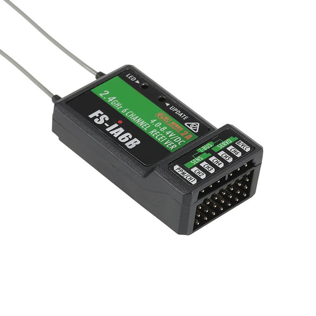 2.4G Flysky FS iA6B 6Ch Receiver PPM Output with iBus Port Compatible Flysky I4 I6 I10 Transmitter