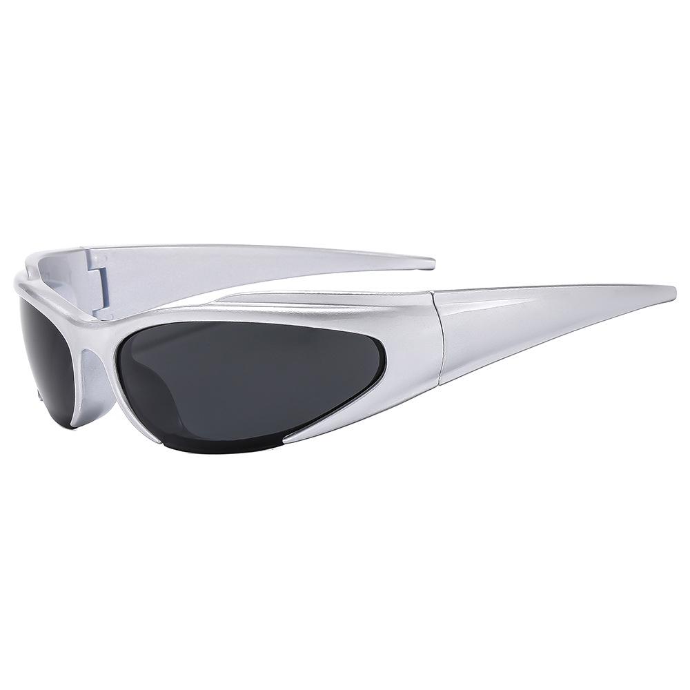European & American Trend Windproof Cycling Sunglasses: Punk Street Style Sun Protection