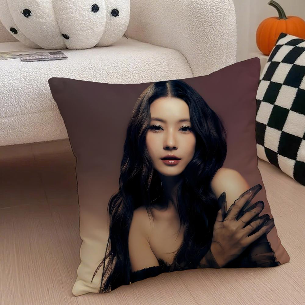 Thai Fashion NNamtan Tipnaree WWeerawatnodom Cushion Cover Throw Pillow Cover Hidden Button Durable Polyester Chair Cushion