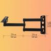Supporto Staffa per Telecamera di Sicurezza Metallo Stabile Regolabile Angolo Supporto Stand per Hotel