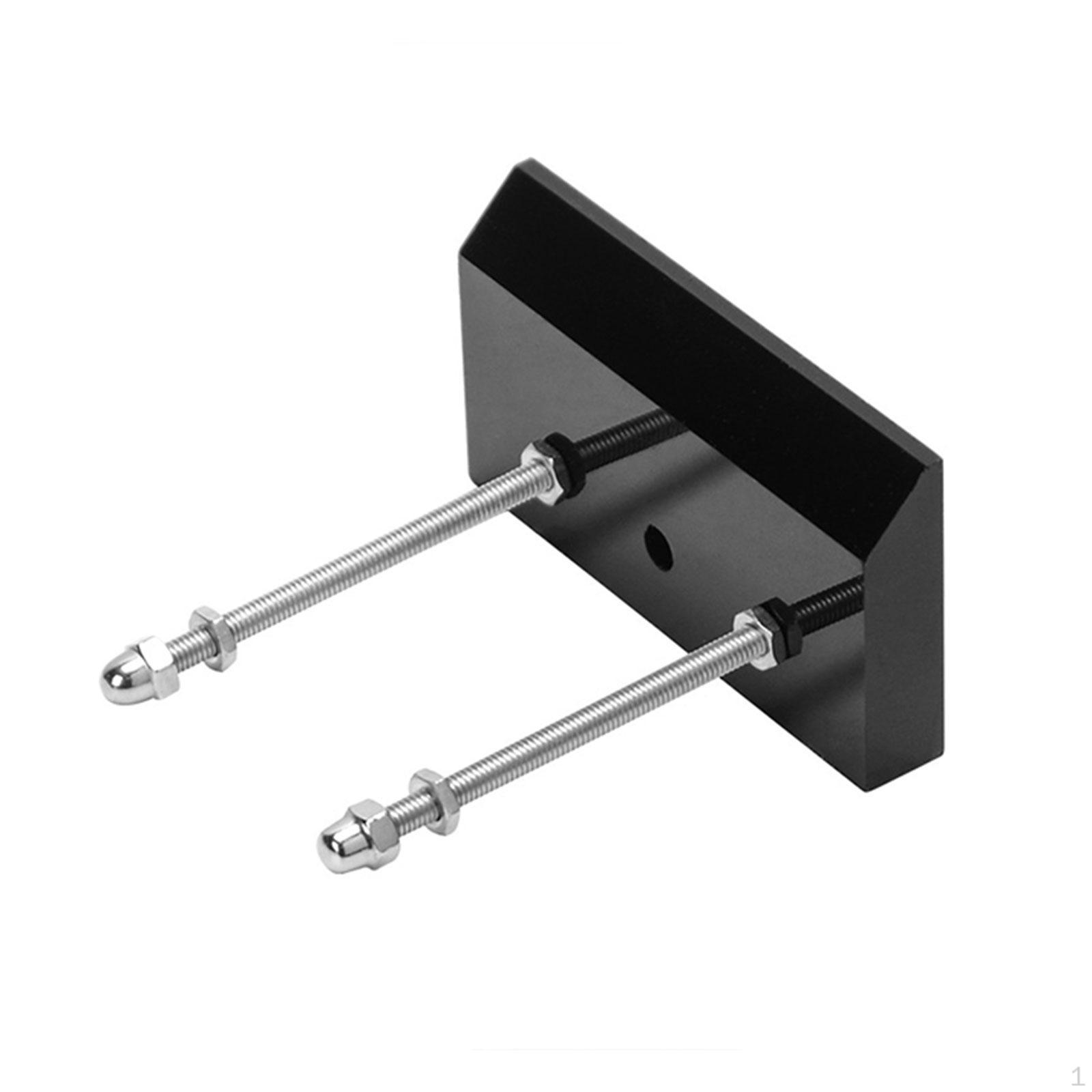 

Настенное крепление для скейтборда, вешалка для скейтборда, премиум-класса, кронштейн для стойки с плавающим эффектом чёрный