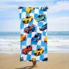 1 Pezzo Asciugamano da Spiaggia Colorato per Giocattolo, Morbido Super Assorbente, Leggero per Spiaggia, Festa, Viaggio e Campeggio, Essenziale Artistico a Mano