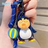 Genuine Crayon Shin-chan Kung Fu Keychain Backpack Pendant Anime Doll