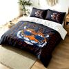 Detroit Tigers 3pc Duvet Cover Set Simple Modern Bedding Set Wrinkle Resistant Soft Fabric All Season Use a Perfect Gift