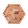 Montessori Tangram Intelligence Toy Safe Educational Toys IQ Games Puzzle  Kids Adults