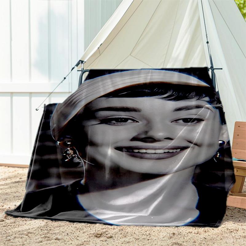 1pc Famous Star Blanket, All Season Lightweight Home Office Outdoor Nap Multifunctional Blanket
