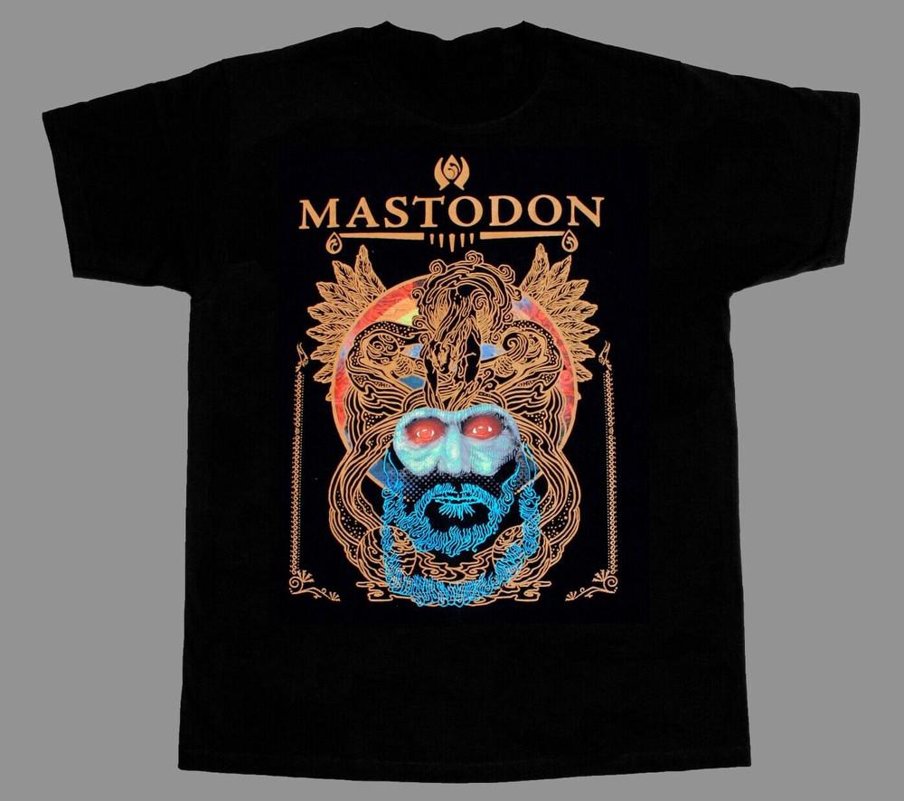 SALE Mastodon Band T-shirt Black Short Sleeve All Sizes S-5XL Unisex T-Shirt