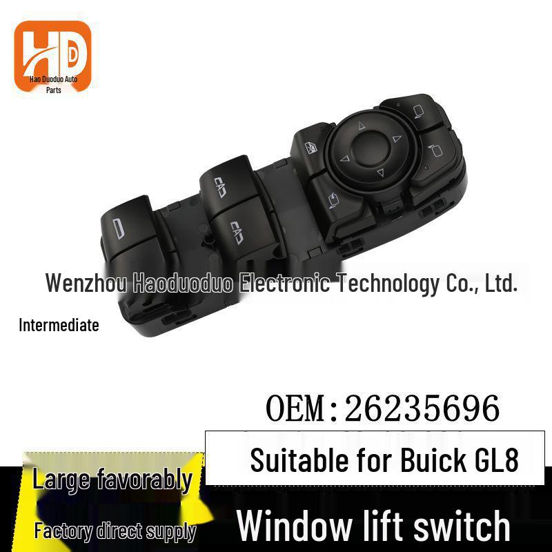 

Buick GL8 Electric Power Window Switch 26235696 - High Configuration Control Button Electric