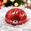Decorative Desk Toys for Home Office Christmas Buns Squeeze Toy, Slow Rebound Anxiety Relief, Soft Sensory Creative Holiday Souvenirs Colleagues