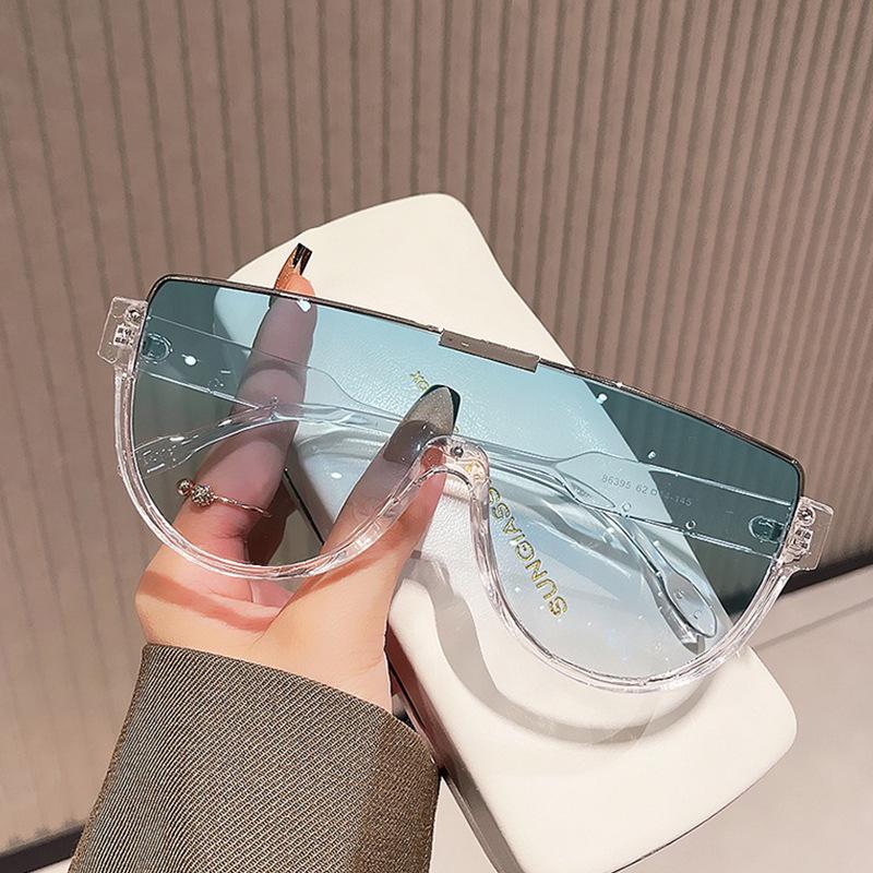 Women's Fashionable Aviator Visor Sunglasses - Trend Influencer Style