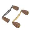 VISPREA Reel Parts Baitcasting Reel Handle 95mm Crank Aluminum Alloy Shimano Daiwa Abu Garcia Custom Parts Replacement YU48 (Gold, 85)