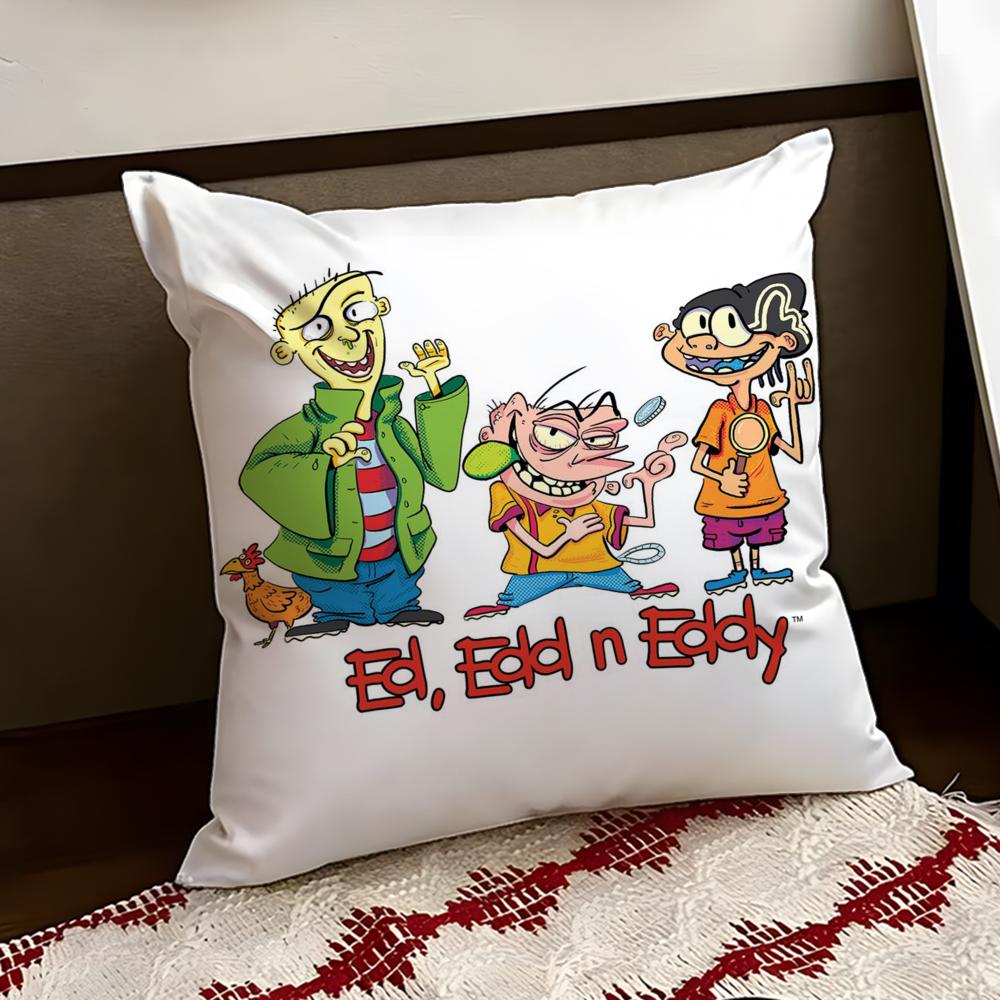 EEd Edd n Eddy Cushion Cover Reversible Soft Durable Pillow Cover Home Car MultiScene Use for Daily Comfort