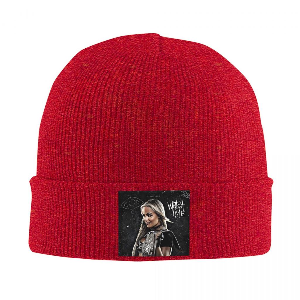 Liv Morgan Warm Knitted Cap Winter Knit Bonnet Hat Skullies Beanies Hip Hop Caps for Unisex