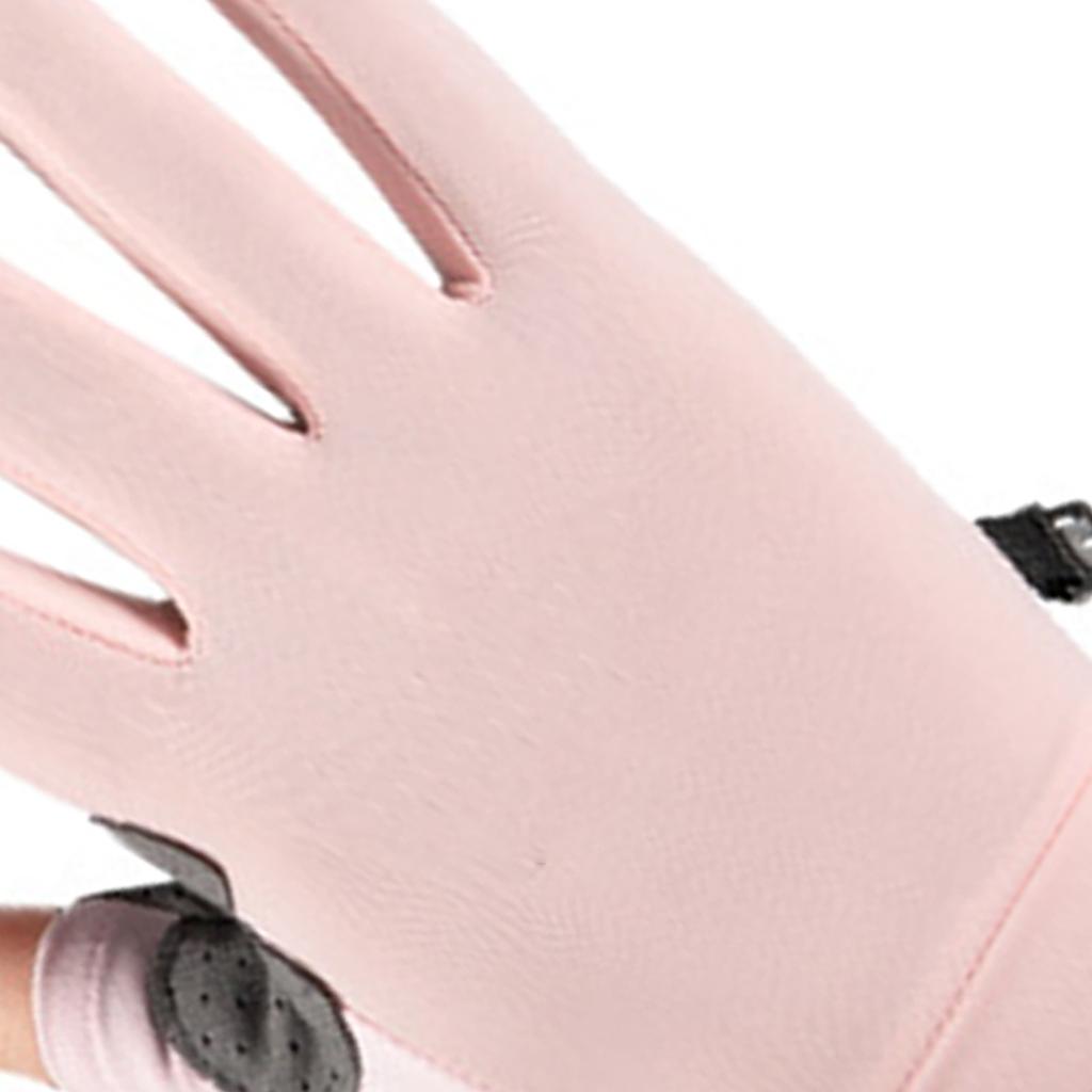 Summer Ice Silk Cycling Gloves 2 Fingerless Sport Gloves for Men Women Cycling Workout Gym Training