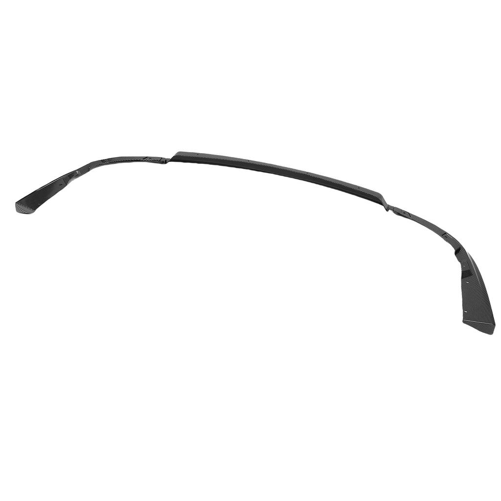 Front Bumper Lip Chin Spoiler 3 Sections Replacement for Subaru Impreza WRX STI 2004 2005 Carbon Fiber Style