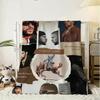 Rapper B-Bad B-Bunny Throw Soft Flannel Throw Blanket, Lightweight Breathable Summer Nap Blanket For Sofa Home Travel Cozy Decor