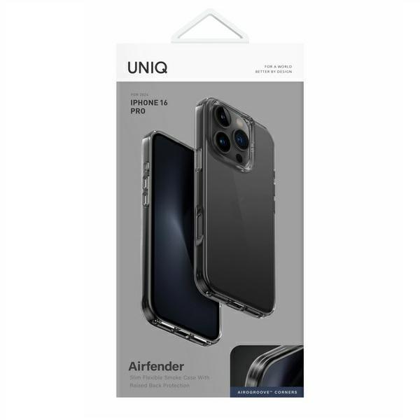 UNIQ Air Fender iPhone 16 Pro 6.3" Case Gray/Smoked