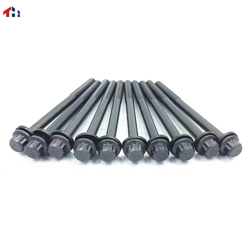 1003700XED61 10PCS Car Cylinder Head Bolts Suitable for Great Wall HAVAL H9 POER Diesel Engine GW4D20T GW4D20M